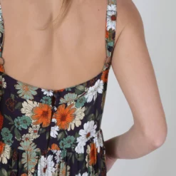 Natural Life Patti Jumpsuit Orange - Purple Daisies 13 Natural Life Patti Jumpsuit Orange - Purple Daisies -Natural Life Shop 1A2A3290 scaled