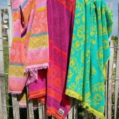 Natural Life Cotton Bungalow Beach Towel - Turquoise Mandala Border -Natural Life Shop 1A2A4155 3c4d82d2 bb04 4fd7 9729 65414c2f994d scaled