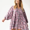 Natural Life Oversized Lace Tunic - Pink Calico -Natural Life Shop 1A2A4290 scaled