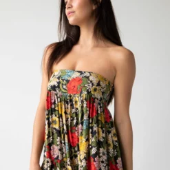 Natural Life Hanna Convertible Maxi Skirt - Black Red Poppy -Natural Life Shop 1A2A4594 scaled