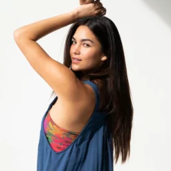 Natural Life Carrington Wide-Leg Jumpsuit - Washed Navy -Natural Life Shop 1A2A4734 scaled