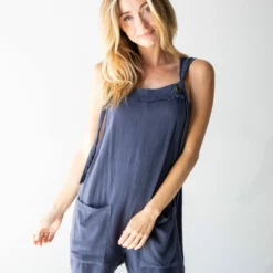 Natural Life Carly Romper - Navy -Natural Life Shop 1A2A5306 scaled
