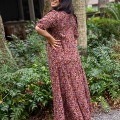 Natural Life Sage V-Neck Maxi Dress - Coco Floral 9 Natural Life Sage V-Neck Maxi Dress - Coco Floral -Natural Life Shop 1A2A5428 scaled