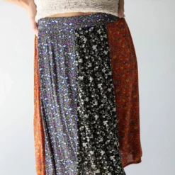 Natural Life Valentina Skirt - Black Rust Floral Mix -Natural Life Shop 1A2A5736 scaled