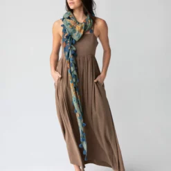 Natural Life Bailey Maxi Dress - Mushroom -Natural Life Shop 1A2A5952 scaled