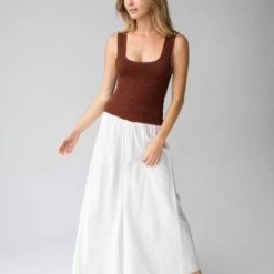 Natural Life Cara Wide-Leg Pants - White -Natural Life Shop 1A2A6102 scaled