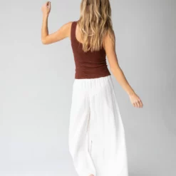 Natural Life Cara Wide-Leg Pants - White -Natural Life Shop 1A2A6119 scaled