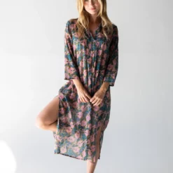 Natural Life Kaftan-In-A-Bag - Pink Blue Floral 8 Natural Life Kaftan-In-A-Bag - Pink Blue Floral -Natural Life Shop 1A2A6199 scaled