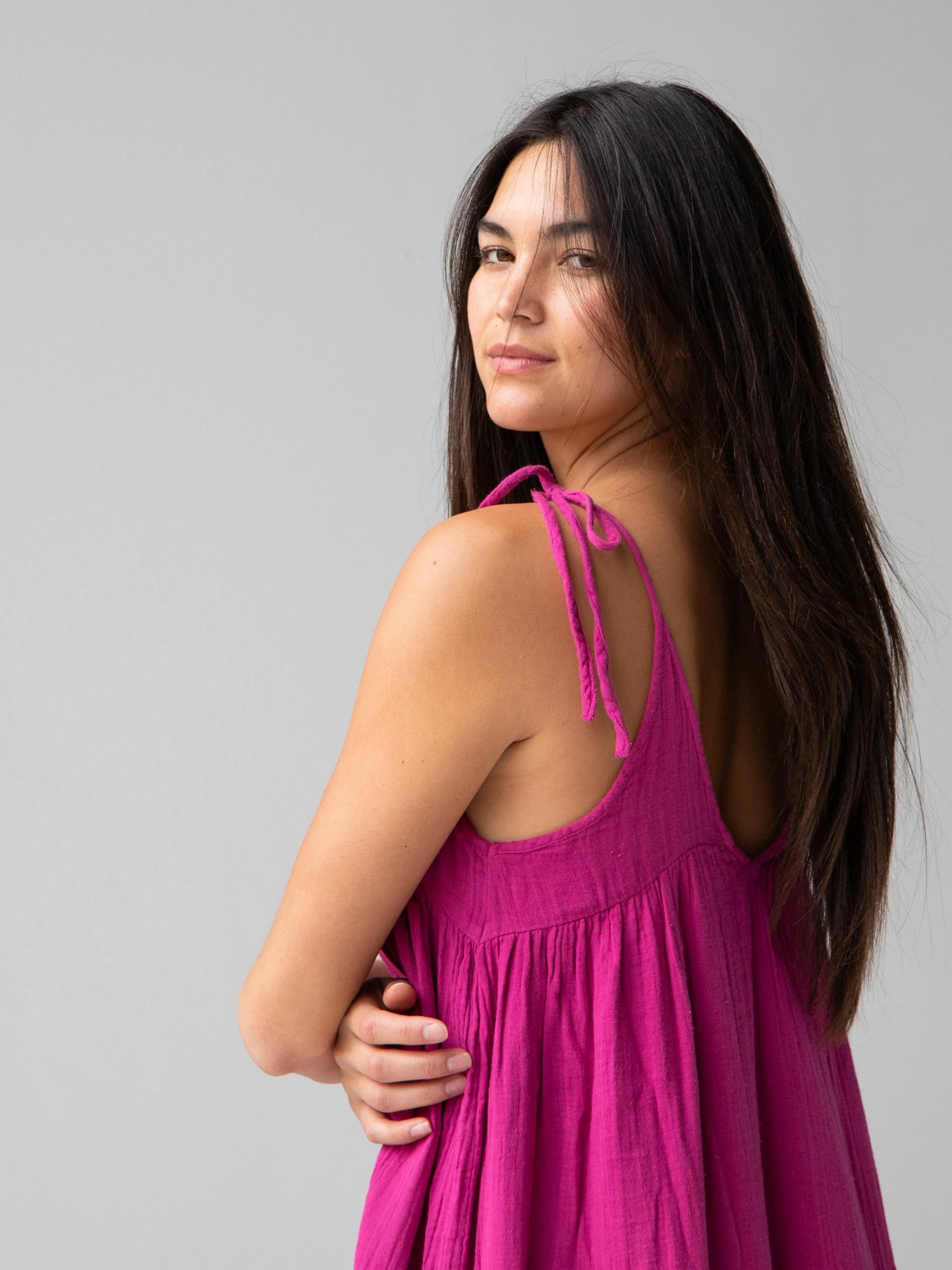 Natural Life Brooklynn Maxi Dress - Magenta 7 Natural Life Brooklynn Maxi Dress - Magenta - Image 5