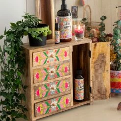 Natural Life Aria Mini Dresser Cabinet - Hand Painted Wood -Natural Life Shop 1A2A6397 ddade972 faa1 4ef1 99a3 31ee95e26955 scaled