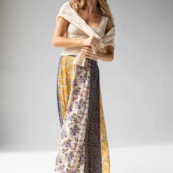 Natural Life Valentina Maxi Skirt - Yellow Cream Floral Mix 10 Natural Life Valentina Maxi Skirt - Yellow Cream Floral Mix -Natural Life Shop 1A2A6503 scaled