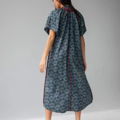 Natural Life Lorelai Midi Dress - Dark Teal Mandala -Natural Life Shop 1A2A6828 scaled