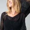 Natural Life Ashlyn Bell Sleeve Sweater - Black 1 Natural Life Ashlyn Bell Sleeve Sweater - Black -Natural Life Shop 1A2A7009 20copy