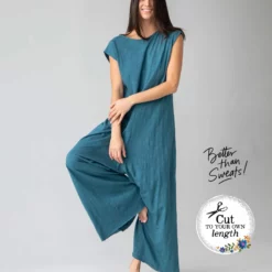 Natural Life Dylan Reversible Knit Jumpsuit - Teal
