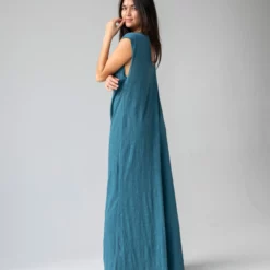 Natural Life Dylan Reversible Knit Jumpsuit - Teal -Natural Life Shop 1A2A7078 scaled