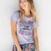 Natural Life Perfect Fit Tee Shirt - Live Happy Wreath -Natural Life Shop 1A2A7123 scaled