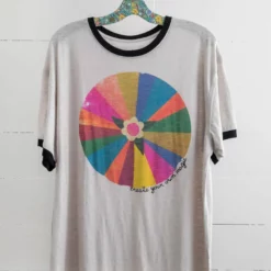 Natural Life Ringer Oversized Tee Shirt - Create Your Own Magic -Natural Life Shop 1A2A7551 scaled