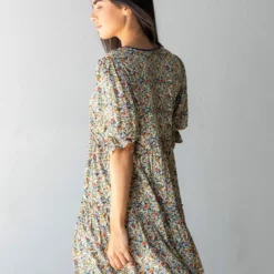 Natural Life Collette Dress - Cream Multi Floral -Natural Life Shop 1A2A9141 scaled