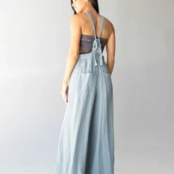 Natural Life Dakota Tie Gauze Overall - Light Blue -Natural Life Shop 1A2A9319 scaled