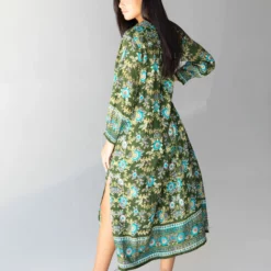 Natural Life Dara Woven Maxi Dress - Olive Floral Border 11 Natural Life Dara Woven Maxi Dress - Olive Floral Border -Natural Life Shop 1A2A9557 scaled