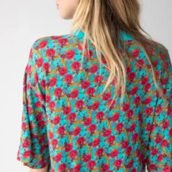 Natural Life Charlie V-Neck Dress - Red Blue Floral 8 Natural Life Charlie V-Neck Dress - Red Blue Floral -Natural Life Shop 484A0338 20copy