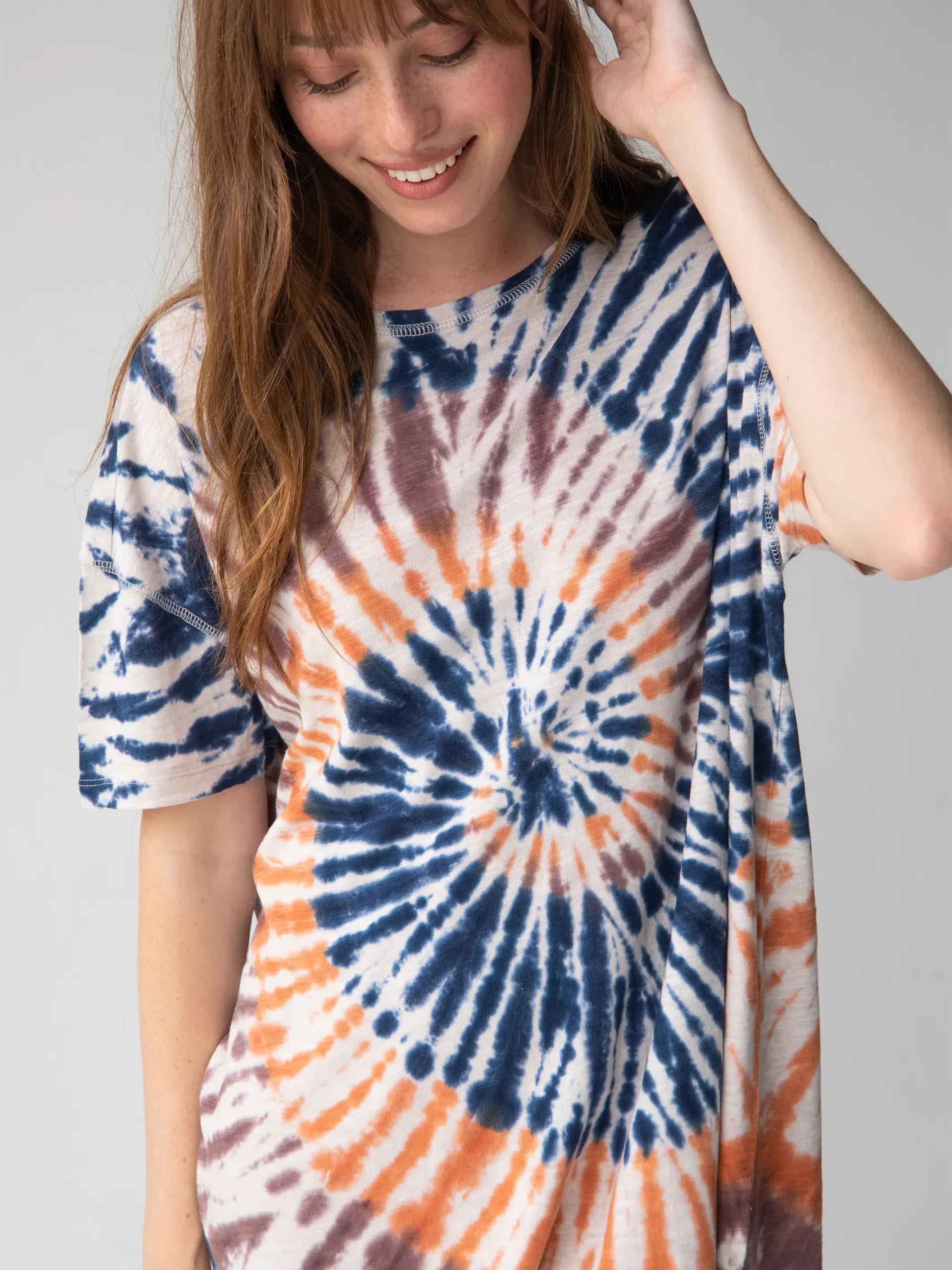 Natural Life Misty Oversized Tee Dress - Tie-Dye 5 Natural Life Misty Oversized Tee Dress - Tie-Dye - Image 3
