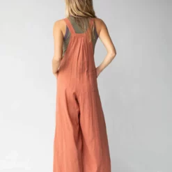 Natural Life Carrington Wide-Leg Jumpsuit - Rust 7 Natural Life Carrington Wide-Leg Jumpsuit - Rust -Natural Life Shop 484A1017 20copy scaled