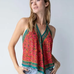 Natural Life Isla Halter Top - Burnt Orange Red Floral 8 Natural Life Isla Halter Top - Burnt Orange Red Floral -Natural Life Shop 484A1292 20copy scaled