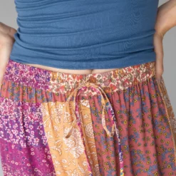 Natural Life Patchwork Wide-Leg Pant - Multicolor -Natural Life Shop 484A1826 20copy