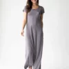 Natural Life Logan Maxi Dress - Charcoal -Natural Life Shop 484A1841 20copy