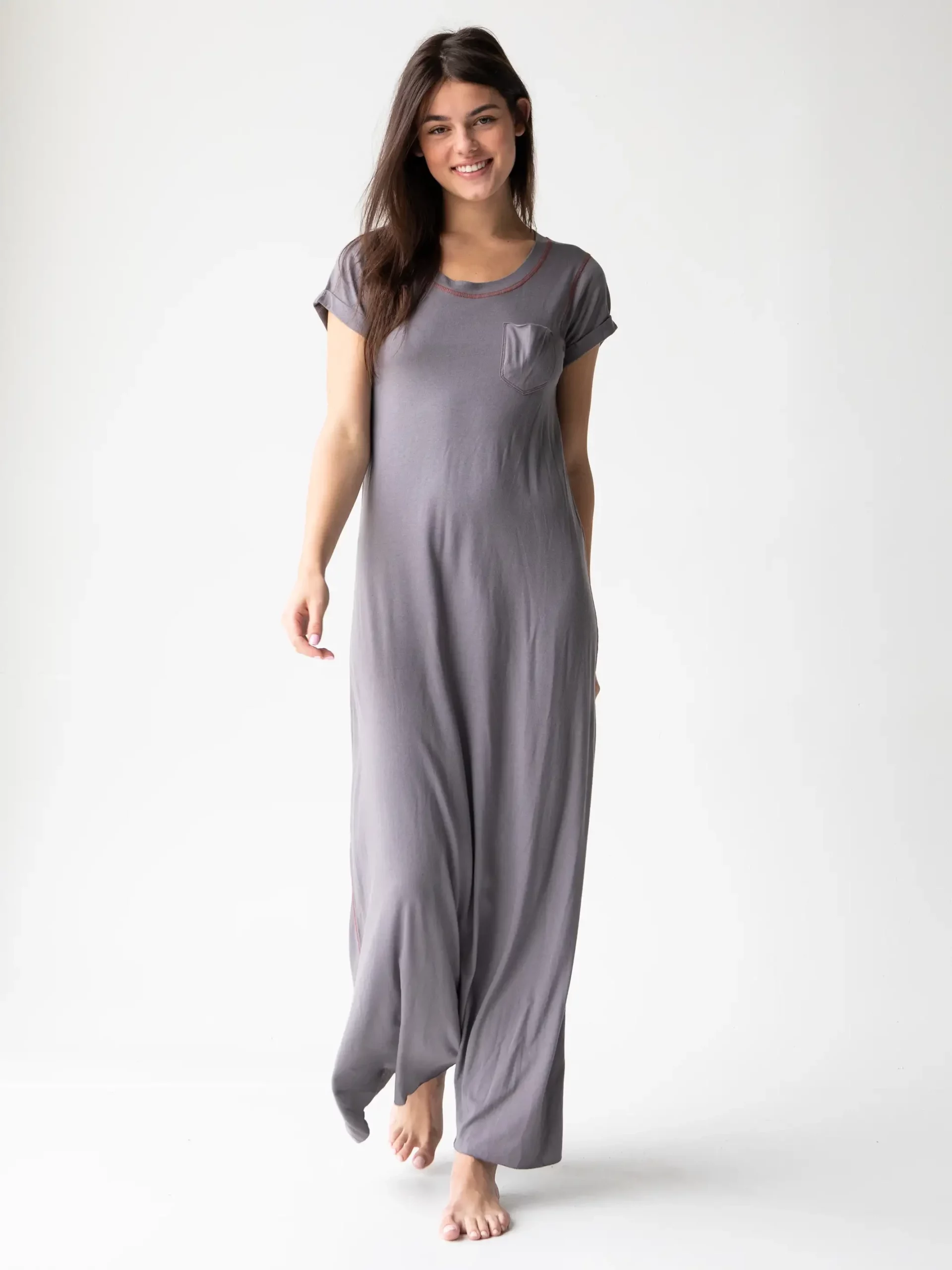 Natural Life Logan Maxi Dress - Charcoal 3 Natural Life Logan Maxi Dress - Charcoal