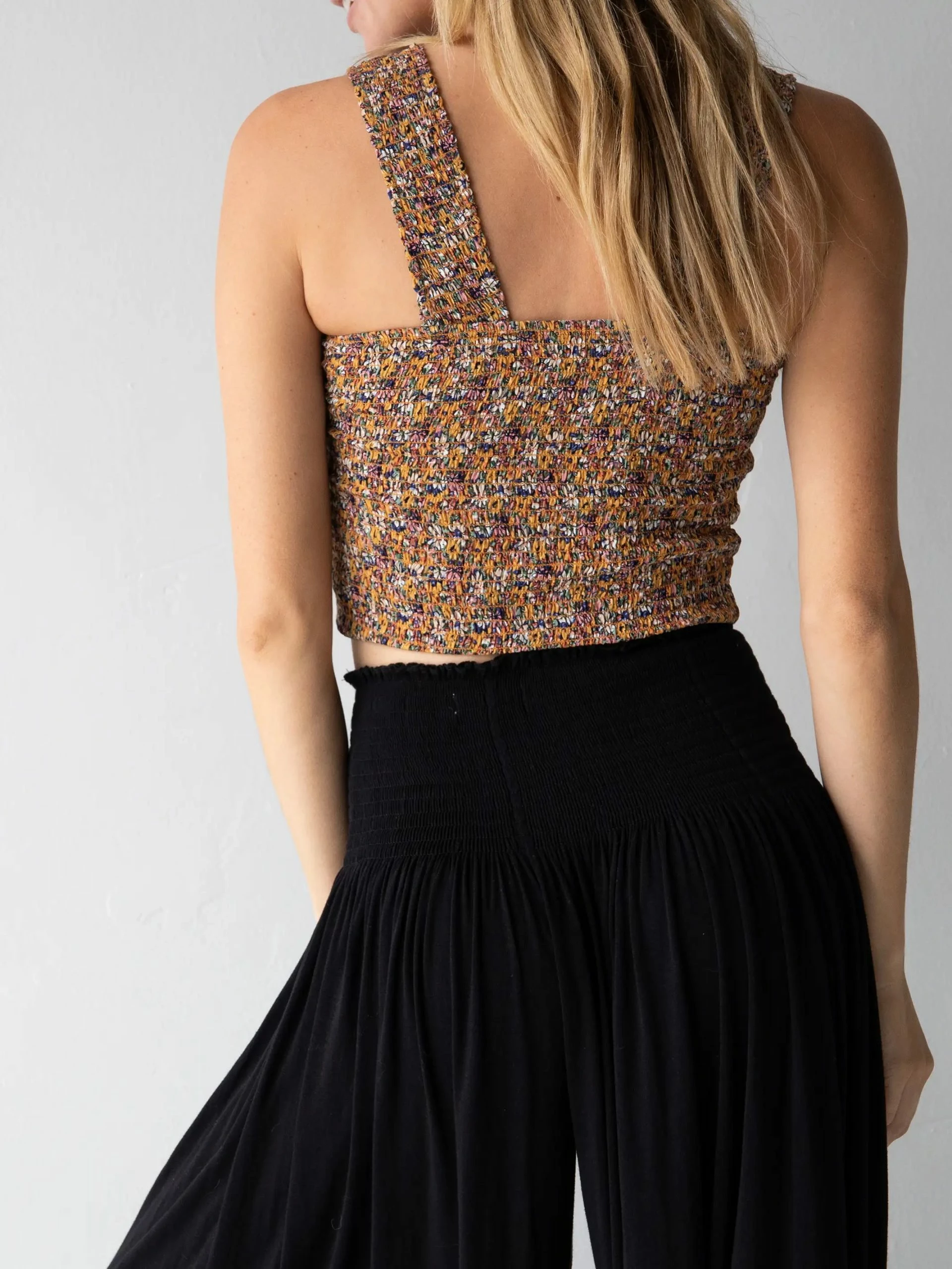 Natural Life Make A Move Knit Palazzo Pant - Black 5 Natural Life Make A Move Knit Palazzo Pant - Black - Image 3