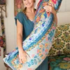 Natural Life Reversible Cozy Body Pillow Cover - Folk Flower Patchwork -Natural Life Shop 484A3109 scaled