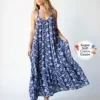 Natural Life Brooklynn Maxi Dress - Blue Navy Floral 2 Natural Life Brooklynn Maxi Dress - Blue Navy Floral -Natural Life Shop 484A4213 scaled