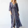 Natural Life Celia Maxi Dress - Cranberry Navy Paisley -Natural Life Shop 484A4436 20copy scaled