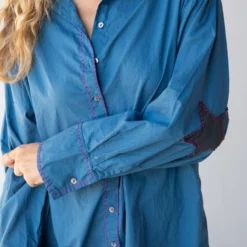 Natural Life Lesli Shirt Dress - Dark Turquoise -Natural Life Shop 484A4608 20copy