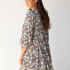 Natural Life Rose Dress - Multi Floral -Natural Life Shop 484A4870 scaled