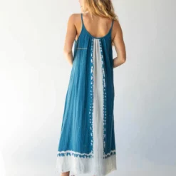 Natural Life Coco Sayulita Cover-Up Dress - Teal -Natural Life Shop 484A4899 20copy scaled