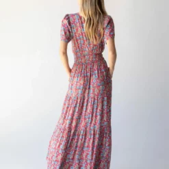 Natural Life Bella Maxi Dress - Red Olive Leaf -Natural Life Shop 484A5285 20copy scaled