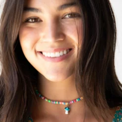 Natural Life Mushroom Bracelet Choker