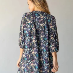 Natural Life Lia Knit Mini Dress - Navy Peacock -Natural Life Shop 484A5446 20copy scaled