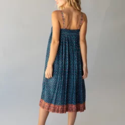 Natural Life Emma Midi Dress - Indigo -Natural Life Shop 484A5734 20copy scaled