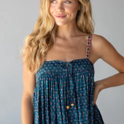 Natural Life Emma Midi Dress - Indigo -Natural Life Shop 484A5741 20copy