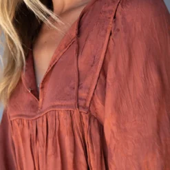 Natural Life Rose Dress - Rust -Natural Life Shop 484A5742 20copy