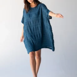 Natural Life Lindsay Dress - Teal -Natural Life Shop 484A5839 20copy