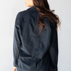 Natural Life Lived In Button Down Shirt - Black -Natural Life Shop 484A6137 20copy