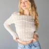 Natural Life Lace Layering Top - Ivory -Natural Life Shop 484A6884