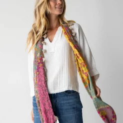 Natural Life Robyn Gauze Top - White -Natural Life Shop 484A6924 20copy scaled