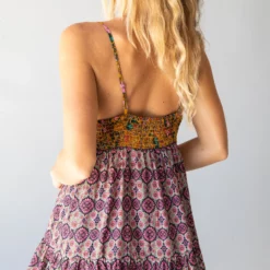 Natural Life Cleo Tiered Dress - Mixed Medallion Print -Natural Life Shop 484A6947 20copy