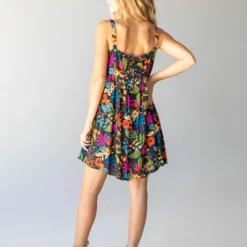 Natural Life Patti Dress - Black Neon Floral 9 Natural Life Patti Dress - Black Neon Floral -Natural Life Shop 484A6995 20copy scaled